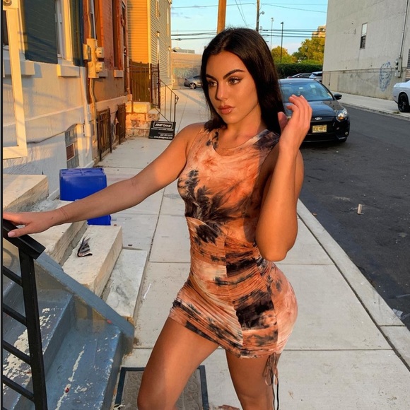 That's So Fetch Super Soft Tie Dye Dress - Picture 1 of 4